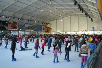 Pista de hielo exterior - Barcelona